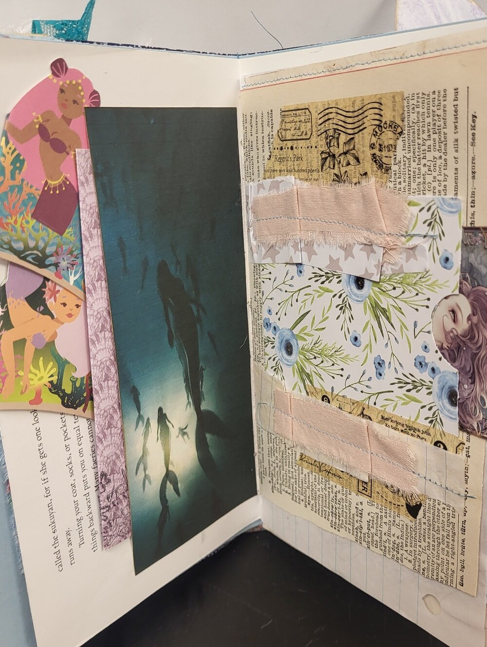 Mermaid Junk Journal - Picture 7 of 14